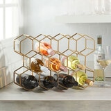 Evergreen 11 bottle wine rack holder