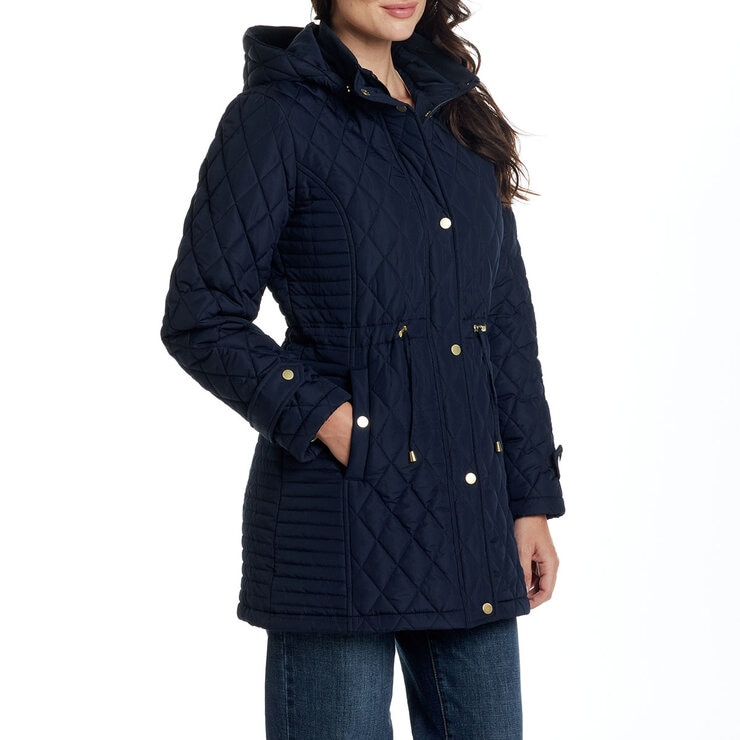 Weatherproof Women's Quilted Jacket in Navy