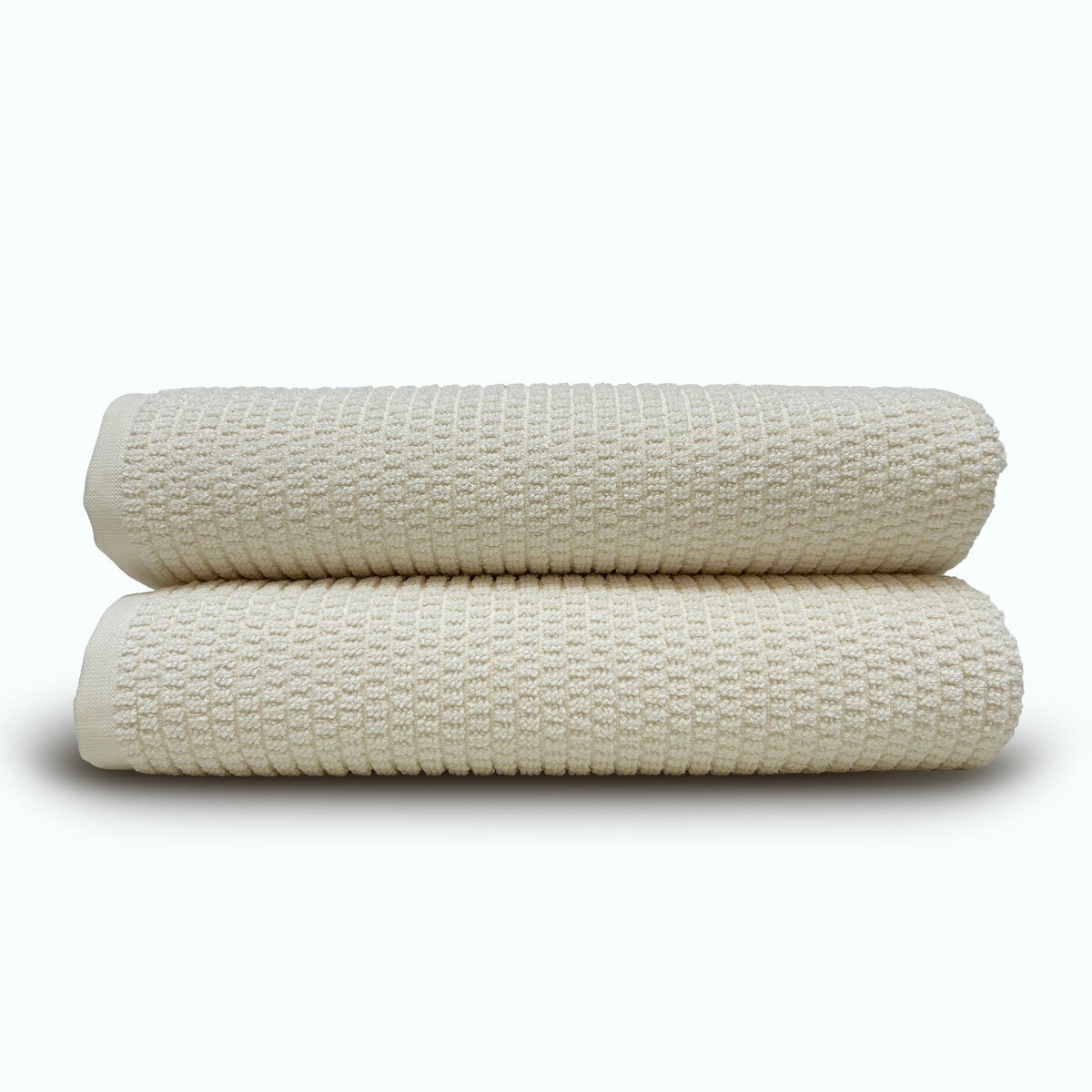 Mundo Textile Bath Sheet in Cream, 100 x 160 cm