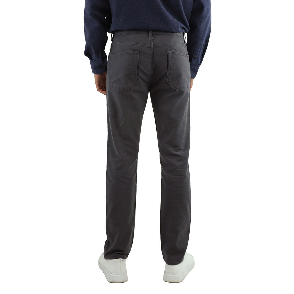 Jachs Loopback Twill Pant in Grey - Waist 40, Length 32