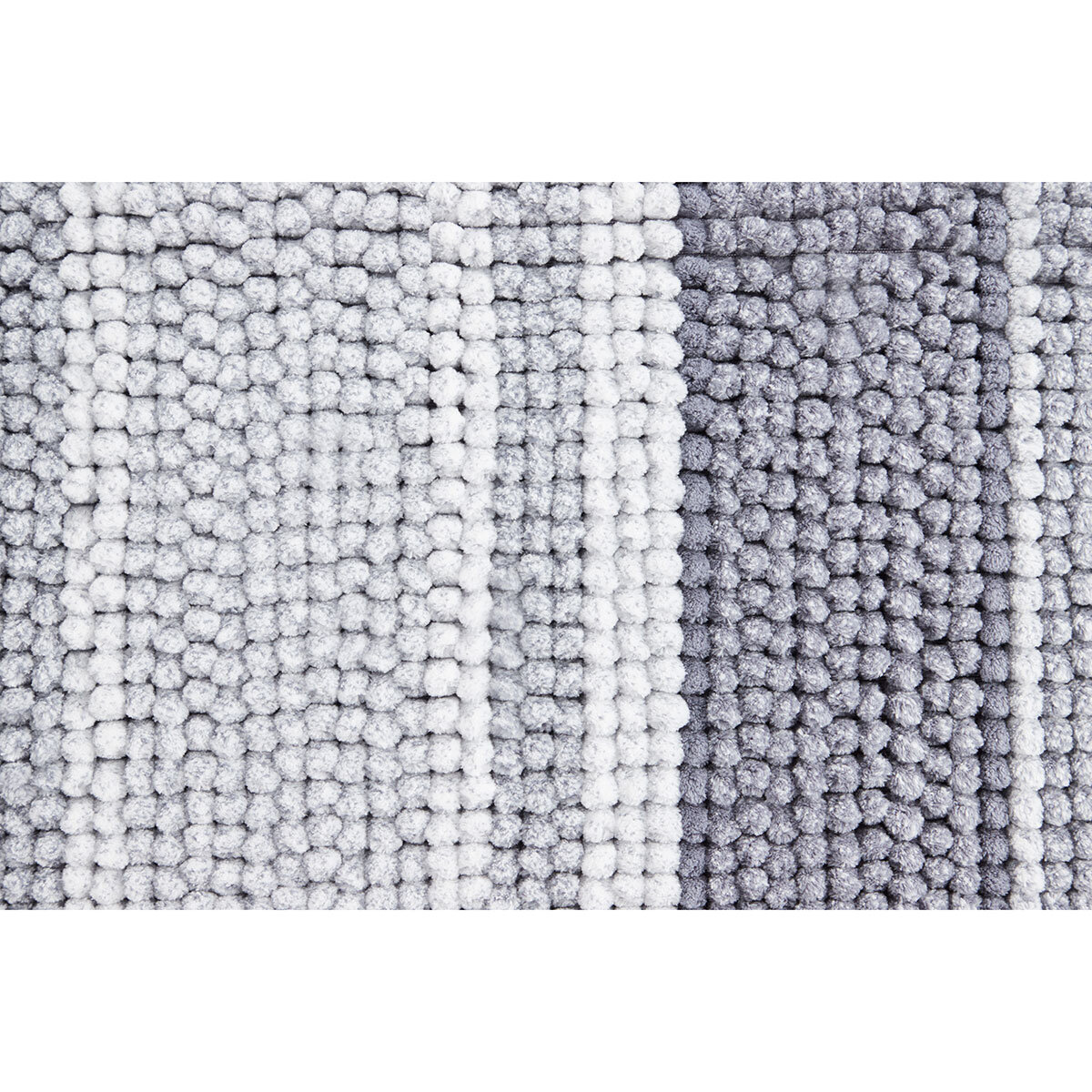 Nubby Bath Mat in Blue 55 x 91 cm