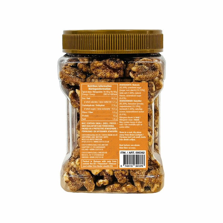 Back of jar