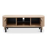 Bentley Designs Vega Scandi Light Oak Entertainment Unit for TV's up to 55"