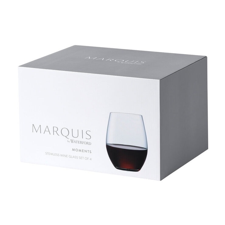 Waterford Marquis Moments Stemless Wine Glass Packaging