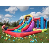 BeBop 7ft 9" Total Wipeout Bouncy Castle and Water Slide (3-10 Years)