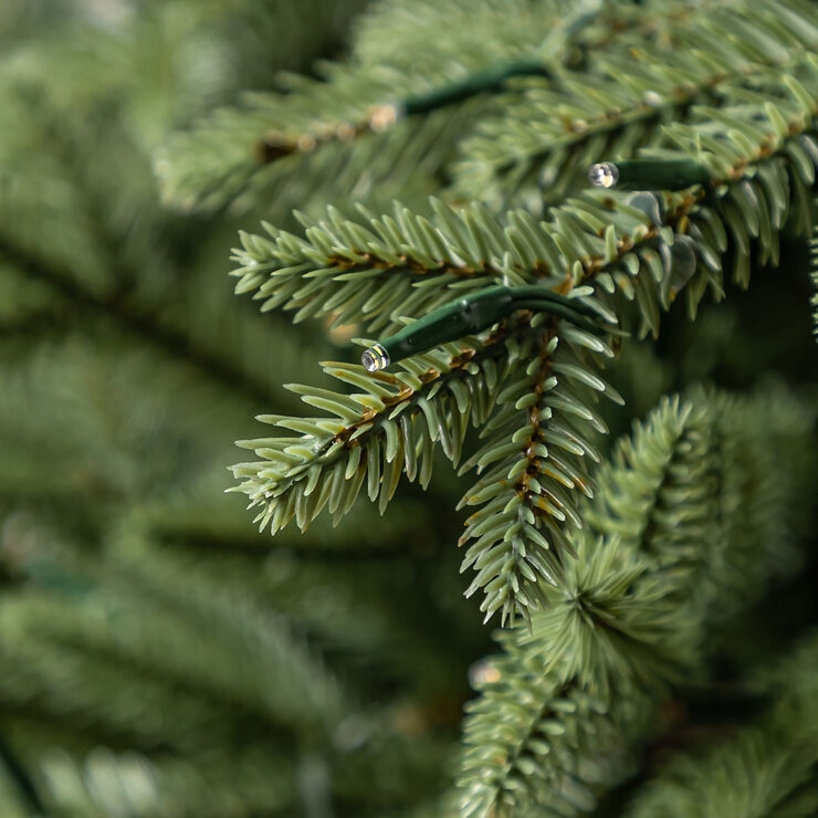 12ft (3.7m) Pre-Lit Aspen Artificial Christmas Tree With 4,430 Colour-Changing Radiant Micro Twinkle LED Lights