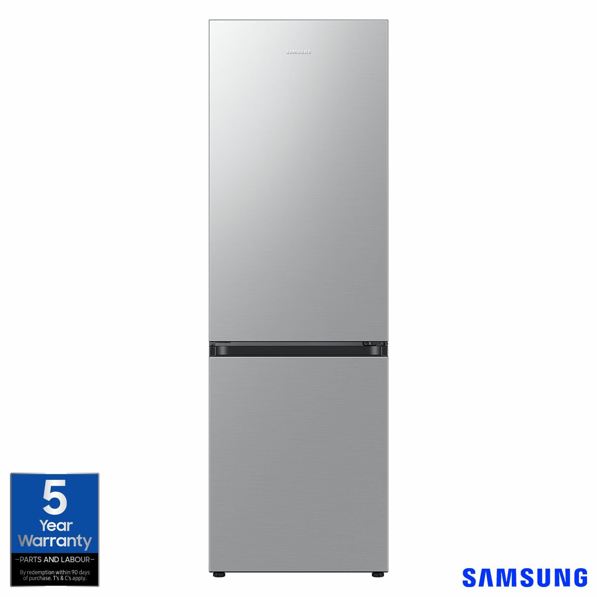 Samsung Series 6 SpaceMax RB34C600DSA/EU 344L Smart Combi Fridge Freezer, Metal Graphite