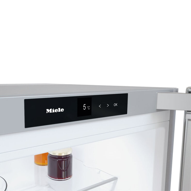 Miele KD 4383 DD Fridge, D Rated in Clean Steel