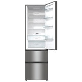 Hisense RM469N4ACDUK Fridge Freezer, D Rated in Stainless Steel