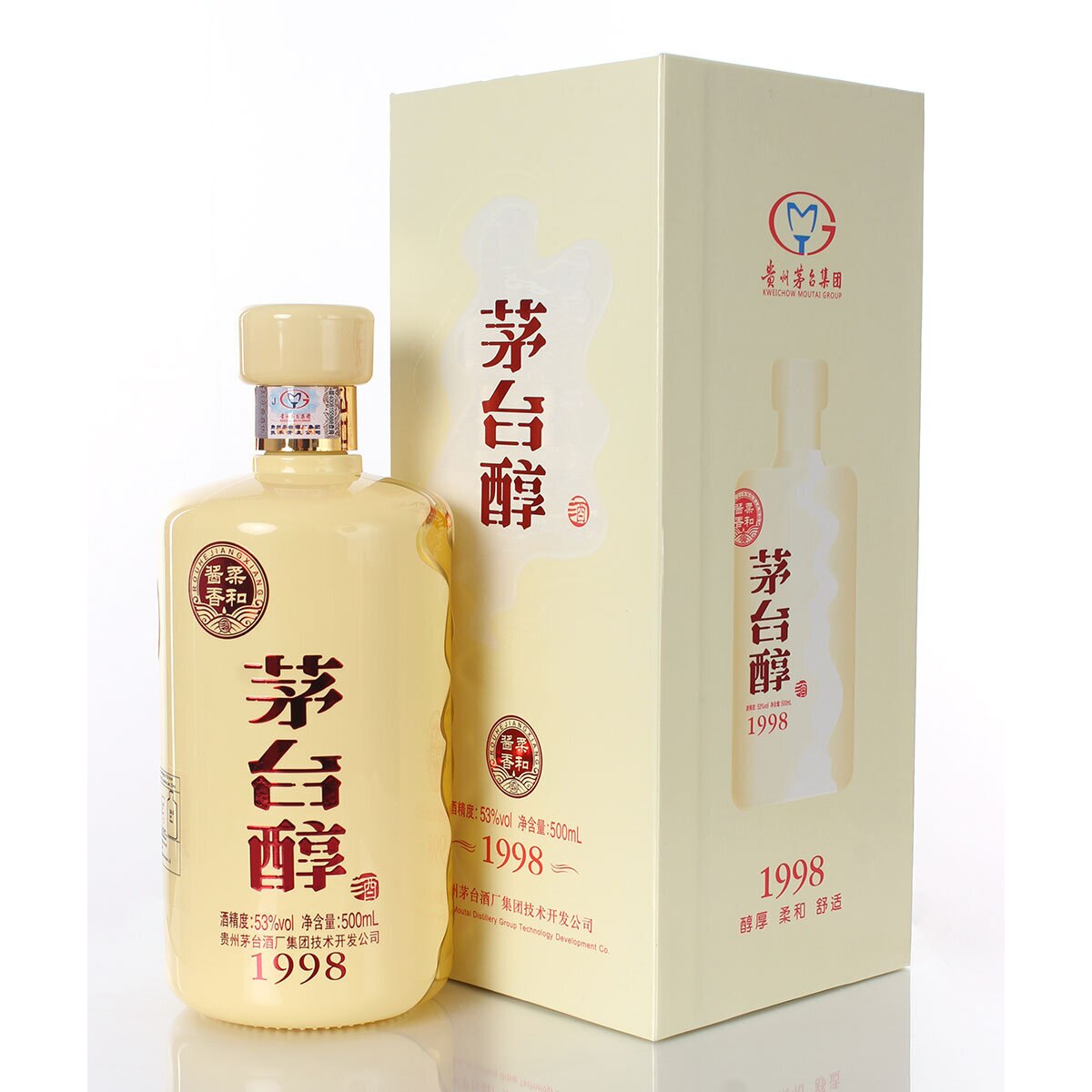 Moutai Chun 1998 Baijiu, 50cl with box