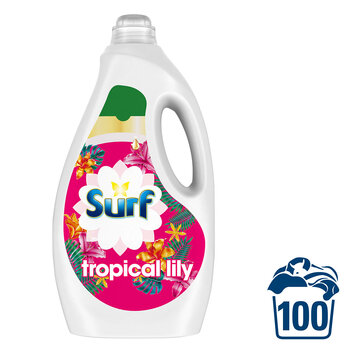 Surf Tropical Lily Laundry Liquid, 2.7L 