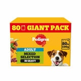 Pedigree Variety Pouch in Gravy, 80 x 100g Pedigree Variety Pouch in Gravy, 80 x 100g