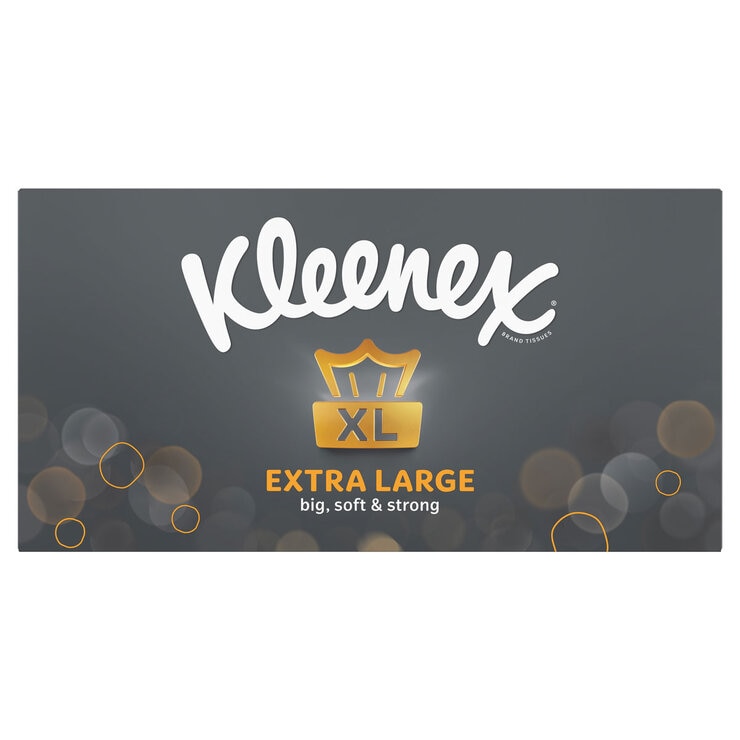 Kleenex Extra Large Tissues, 90 Tissues