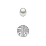 9mm Pearl Pendant, 18ct Yellow Gold