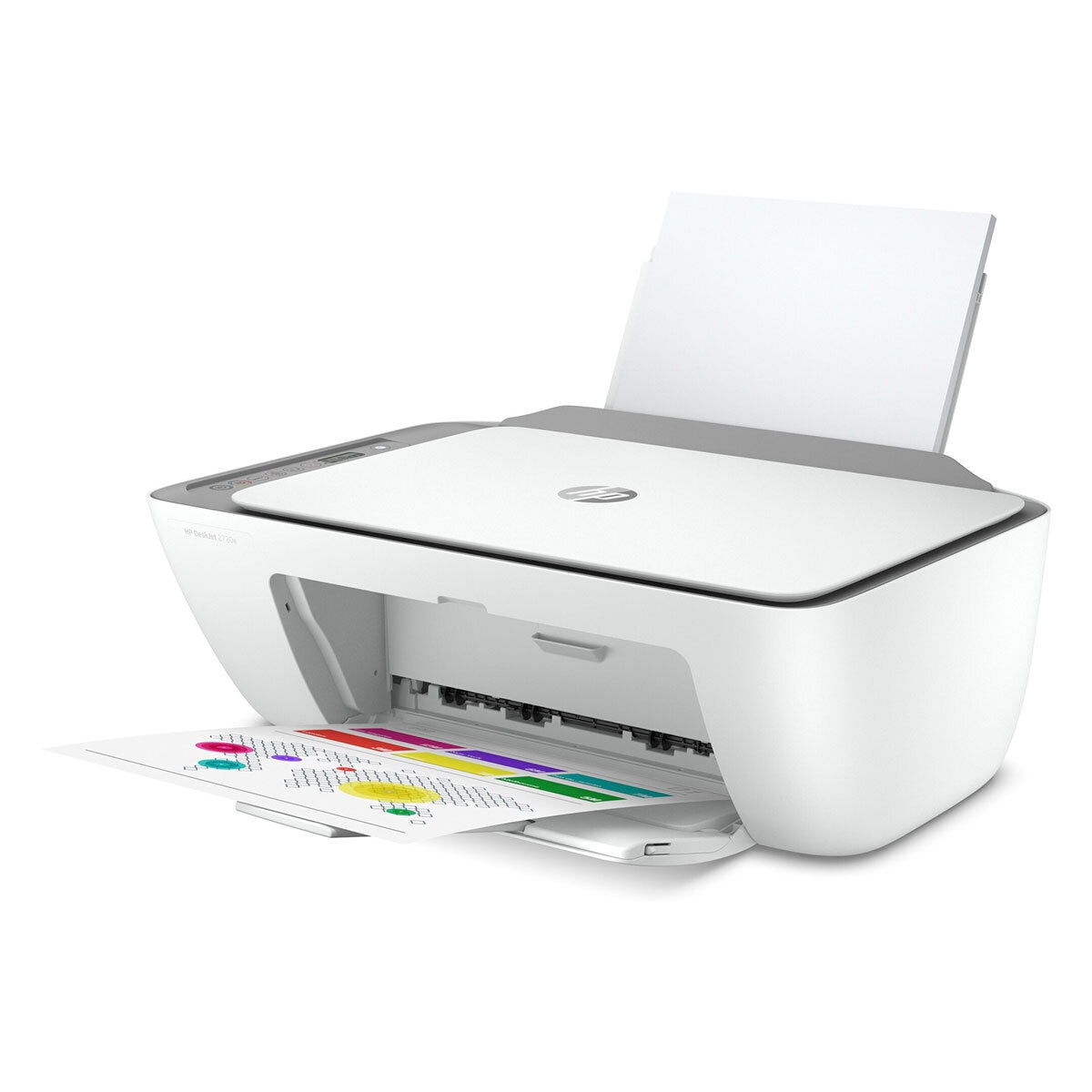 HP DeskJet 2720e All-In-One Printer From a Side Image