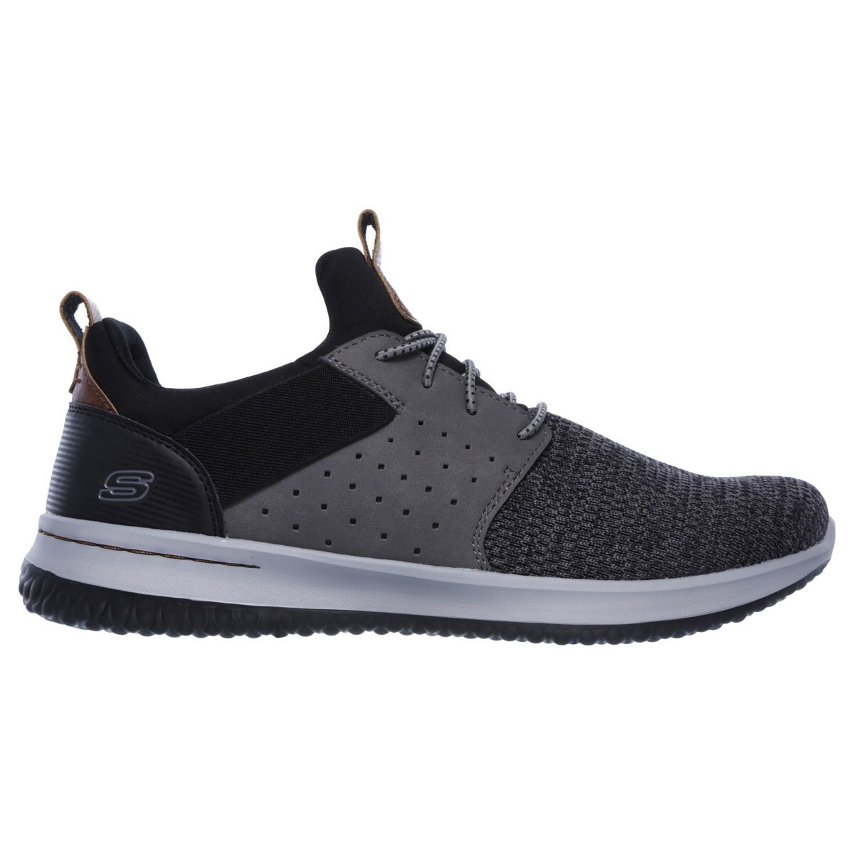 Skechers DelsonCamben Men�s Shoes in Grey Costco UK Skechers DelsonCamben Men�s Shoes in Grey Costco UK