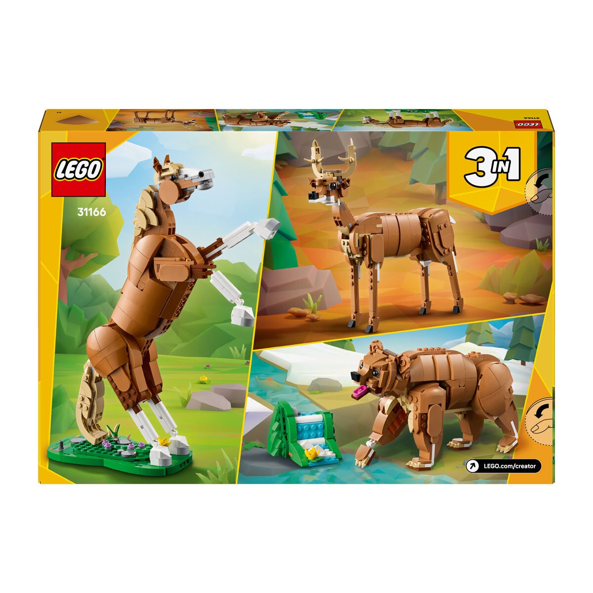 LEGO Creator Beautiful Horse - Model 31166 (9+ Years)