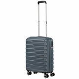 American Tourister 3pc Luggage Set Spinner Case In Storm Blue
