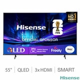 Hisense 55E78QTUK PRO 55 Inch QLED HD Smart TV