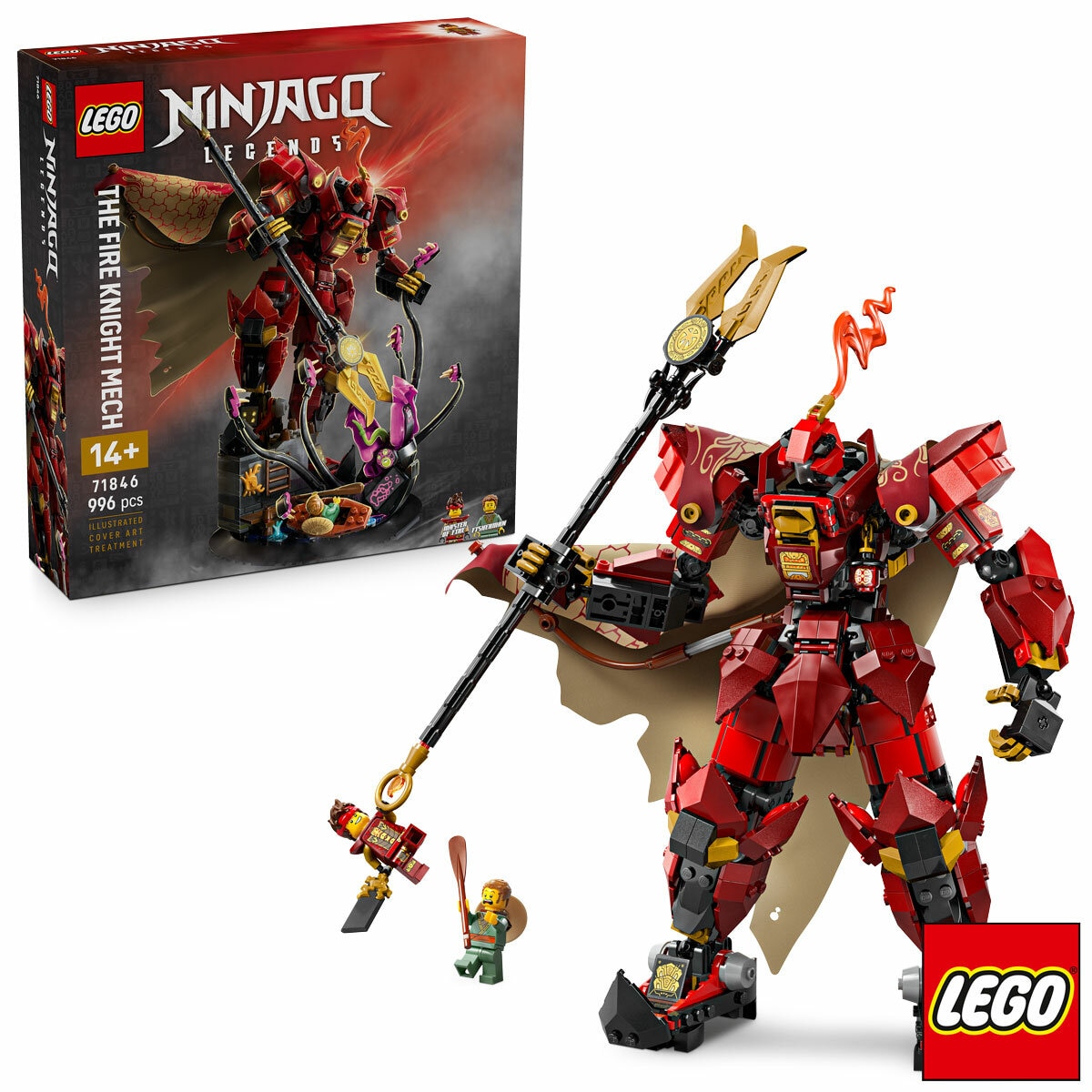 LEGO Ninjago The Fire Knight Mech - Model 71846 (14+ Years)