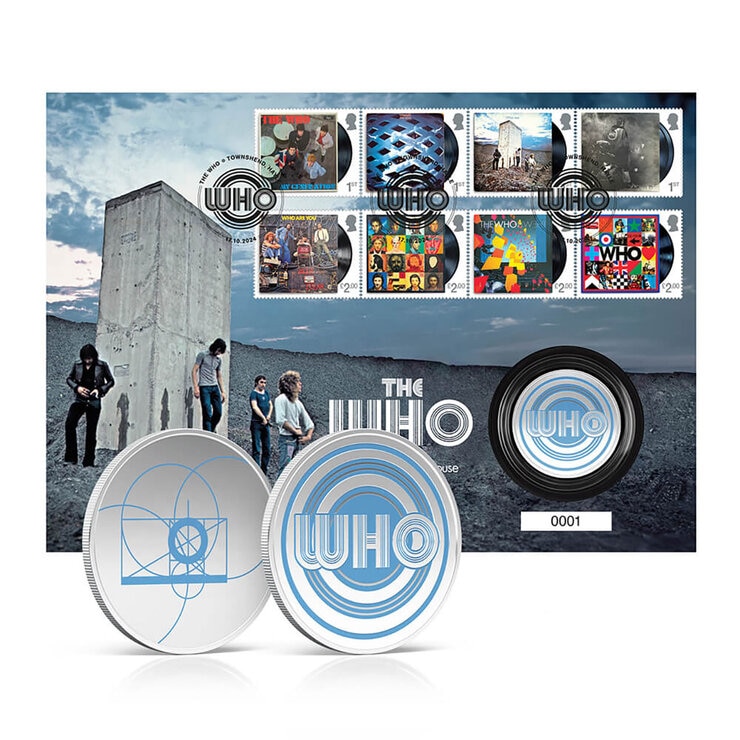 Royal Mail® The Who Medal Cover Who's Next - Life House Royal Mail® The Who Medal Cover Who's Next - Life House