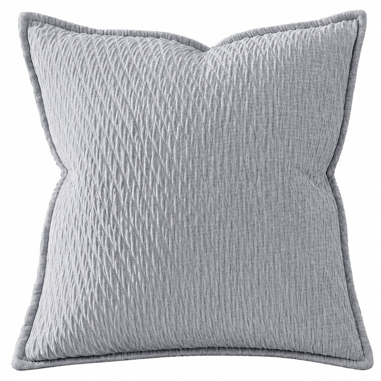 Decorative Grey Cushion 2 Pack, 51 x 51 cm Decorative Grey Cushion 2 Pack, 51 x 51 cm