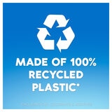 Made of 100% recycled plastic