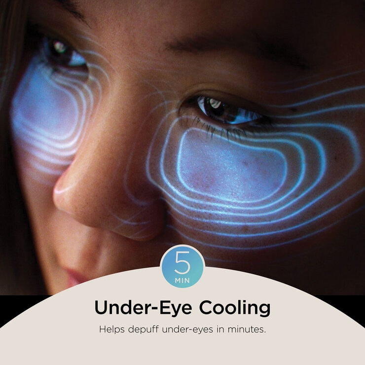 Shark CryoGlow Under-Eye Cooling & LED Anti-Ageing & Blemish Repair Mask - Blue Frost (FW312UK)