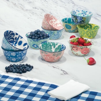 Provence Stoneware Bowl Set, 10 piece