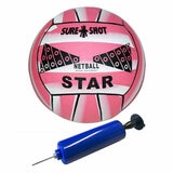 Sure Shot 9ft (2.7 m) Prime Shot Junior Netball Goal in Pink/Grey with Padding (5-12 Years) Sure Shot 9ft (2.7 m) Prime Shot Junior Netball Goal in Pink/Grey with Padding (5-12 Years)