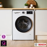 Bosch WGG24400GB Series 6, 9kg, 1400rpm Washing Machine, A Rated in White