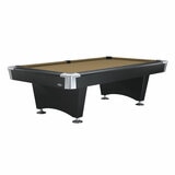 Installed Brunswick Black Wolf Pool Table in 2 Sizes Installed Brunswick Black Wolf Pool Table in 2 Sizes