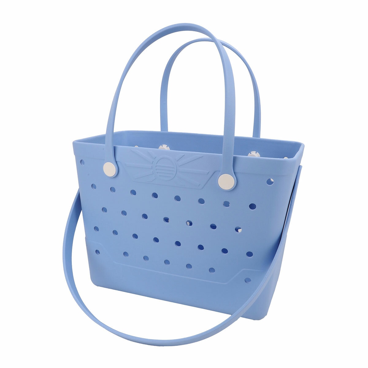 Studio image of Beachcomber bag in blue Studio image of Beachcomber bag in blue