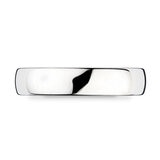 5.0mm Basic Court Wedding band. Platinum