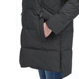 DKNY Women's Long Down Puffer Coat in Black