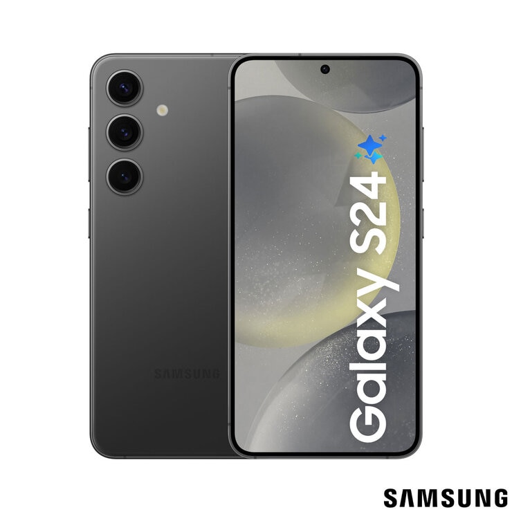 Samsung Galaxy S24, 128GB Sim Free Mobile Phone in Onyx Black, SM-S921BZKDEUB