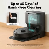 Lifestyle image of Eufy L60 Hybrid Robot Vacuum & Mop with large dust bag