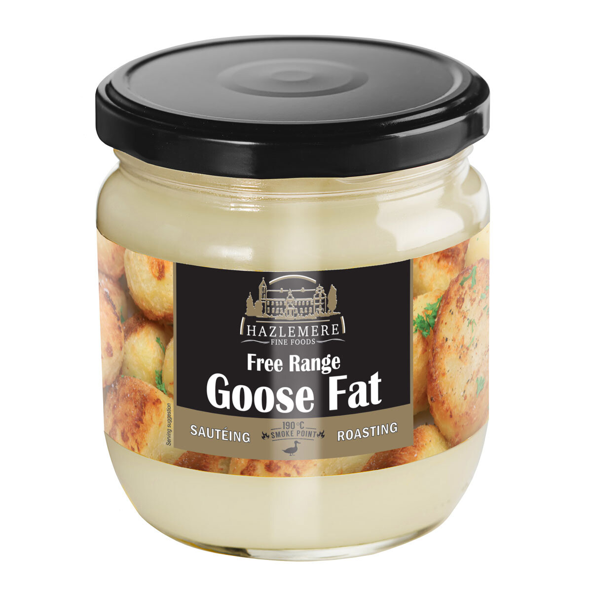 Hazlemere Fine Foods Free Range Goose Fat, 320g