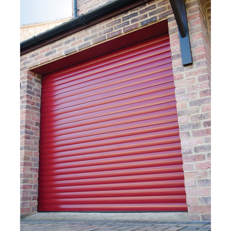 Cardale Black Electric Roller Door 77mm up to 5 metres width