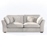 Selsey Pum ice Fabric 3 Seater Sofa