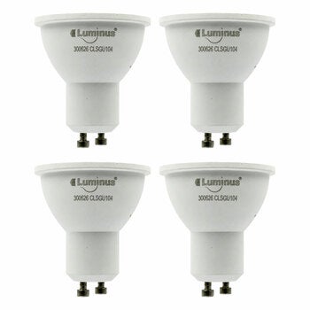 Luminus Smart GU10 LED Light Bulbs - 4 Pack