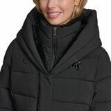 DKNY Women's Puffer Coat with Plush Hood DKNY Women's Puffer Coat with Plush Hood