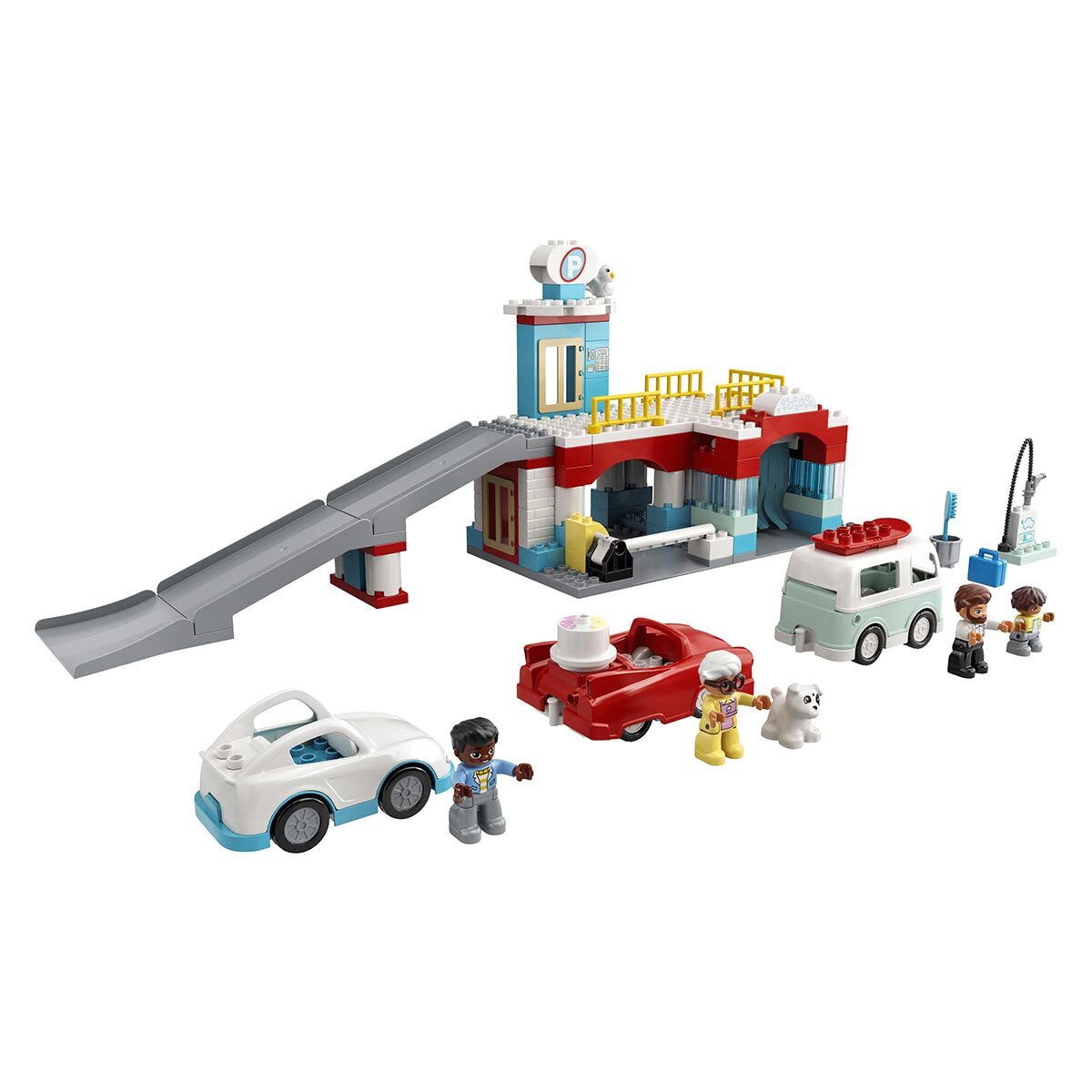 Buy LEGO DUPLO Car Park & Car Wash Product Image at costco.co.uk