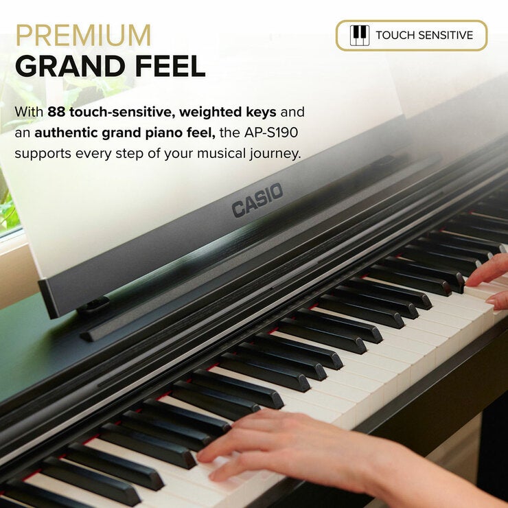 Buy Casio AP-S190BK 88 Key Fully-Weighted Digital Piano at Costco.co.uk Buy Casio AP-S190BK 88 Key Fully-Weighted Digital Piano at Costco.co.uk