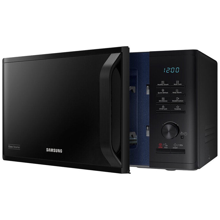 Samsung 23 Litre 800W Solo Microwave in Black, MS23K3555EK/EU