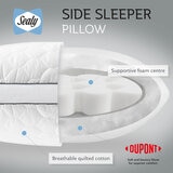 Sealy Side Sleeper Pillow, 2 Pack