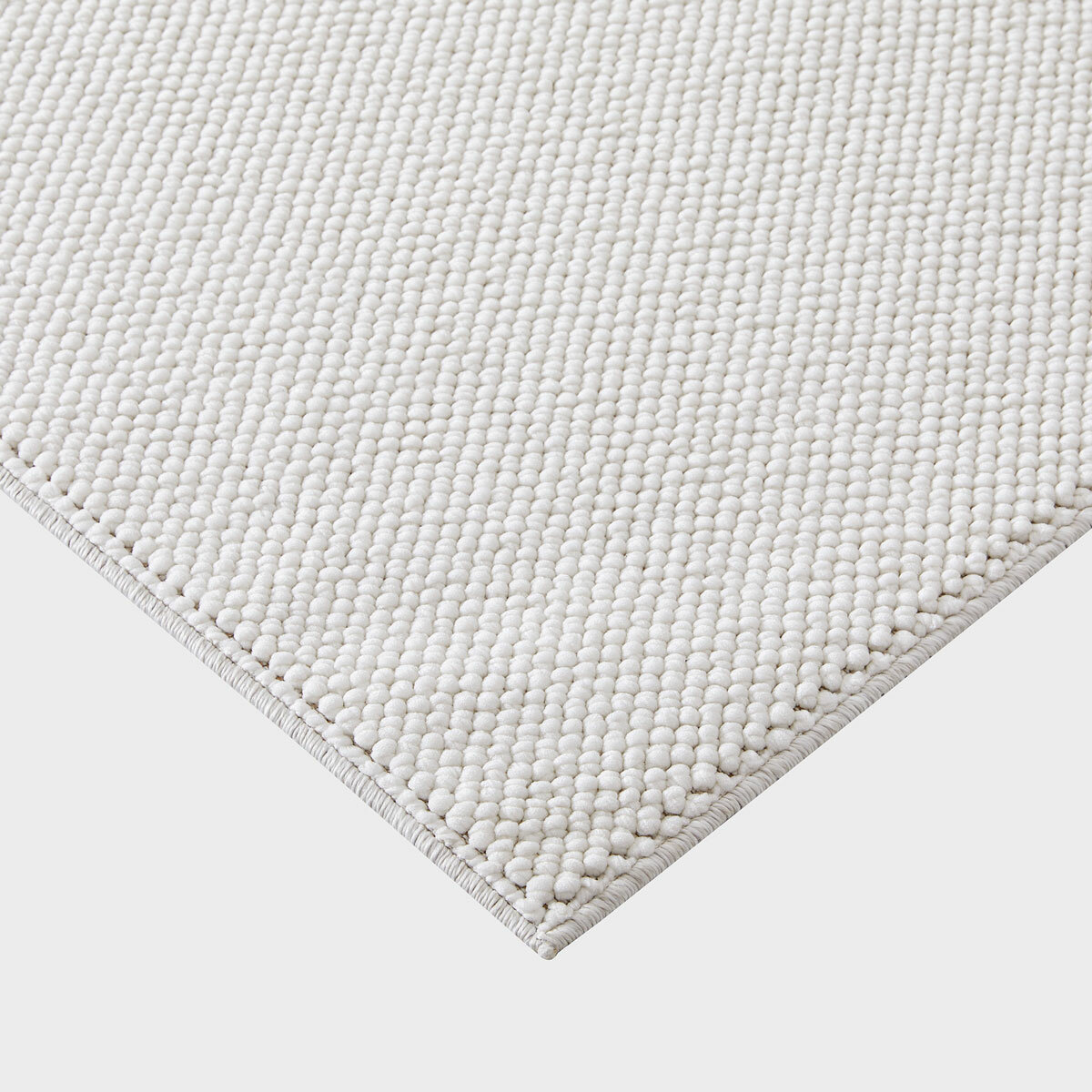 Off The Loom Runner in Cream, 60 x 213 cm