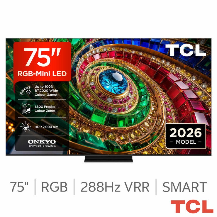 TCL 75Q7D 75 Inch RGB-Mini LED TV TCL 75Q7D 75 Inch RGB-Mini LED TV