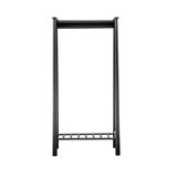 Gallery Wycombe Black Oak Open Wardrobe