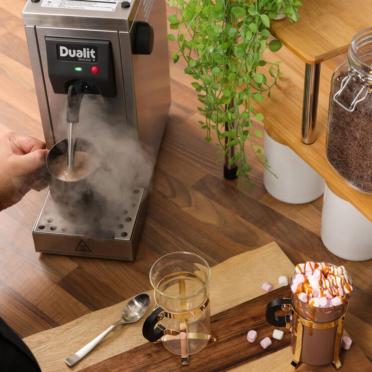 Dualit Milk Steamer Lifestyle Image